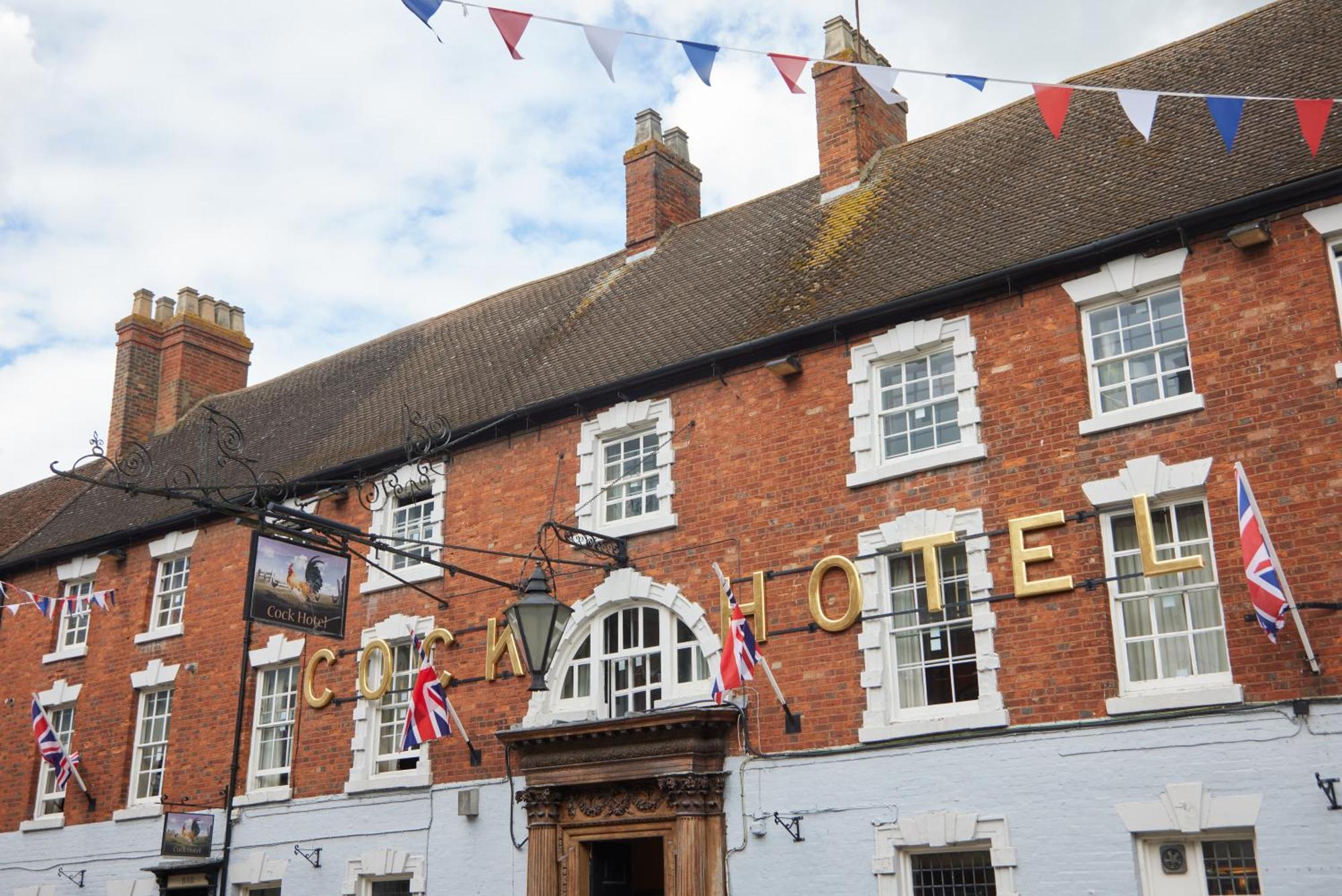 Cock Hotel By Greene King Inns สโตนี สแตรทฟอร์ด ภายนอก รูปภาพ